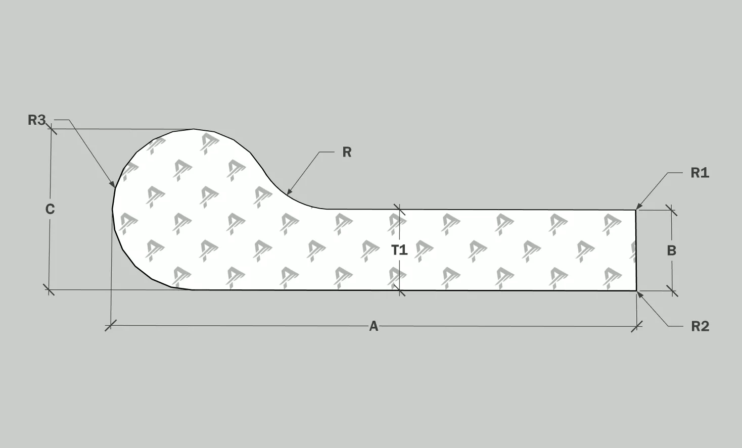 Aluminum Hinge - Type 1