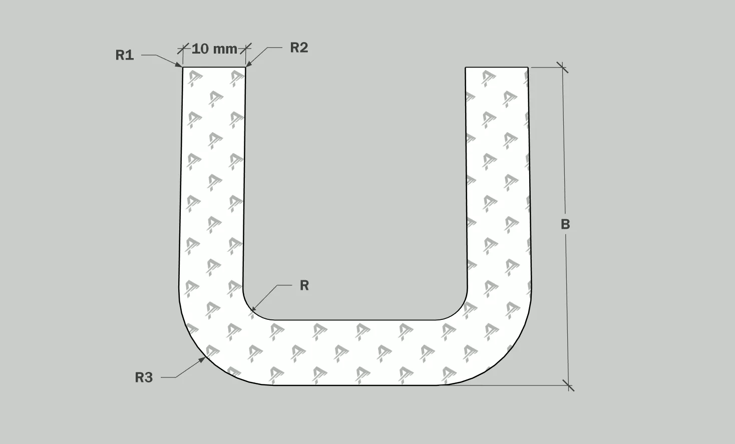 Aluminum Formed Channel