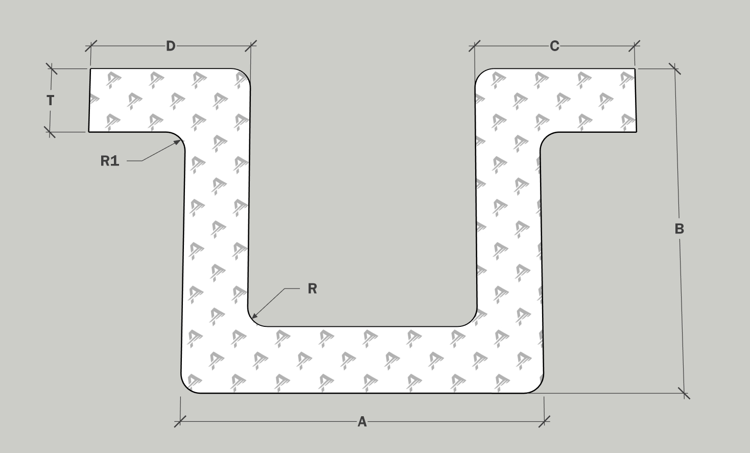 Aluminum Formed Hat