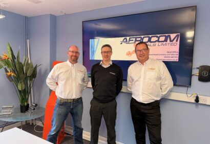 New team members Peter Isom (left) and Rob Smith (right) with Company Director Simon Littleford (middle)