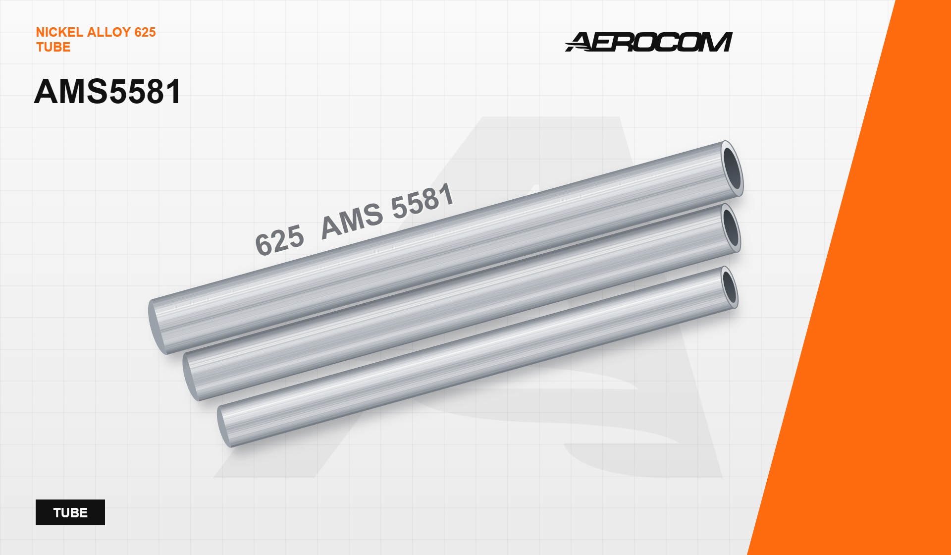 Nickel Alloy 625 Tube - AMS5581